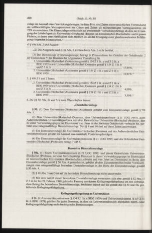 Verordnungsblatt für die Dienstbereiche der Bundesministerien für Unterricht und kulturelle Angelegenheiten bzw. Wissenschaft und Verkehr 19971001 Seite: 22