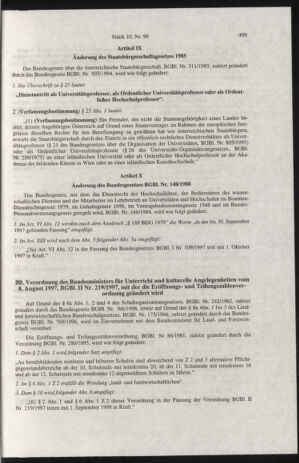 Verordnungsblatt für die Dienstbereiche der Bundesministerien für Unterricht und kulturelle Angelegenheiten bzw. Wissenschaft und Verkehr 19971001 Seite: 31