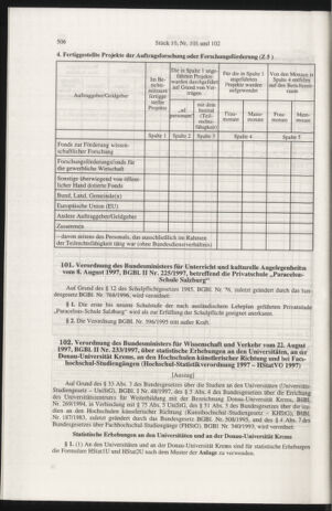 Verordnungsblatt für die Dienstbereiche der Bundesministerien für Unterricht und kulturelle Angelegenheiten bzw. Wissenschaft und Verkehr 19971001 Seite: 38