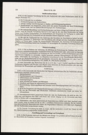 Verordnungsblatt für die Dienstbereiche der Bundesministerien für Unterricht und kulturelle Angelegenheiten bzw. Wissenschaft und Verkehr 19971001 Seite: 46