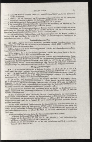 Verordnungsblatt für die Dienstbereiche der Bundesministerien für Unterricht und kulturelle Angelegenheiten bzw. Wissenschaft und Verkehr 19971001 Seite: 47