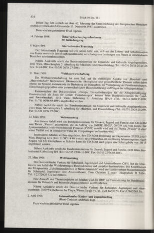 Verordnungsblatt für die Dienstbereiche der Bundesministerien für Unterricht und kulturelle Angelegenheiten bzw. Wissenschaft und Verkehr 19971001 Seite: 66