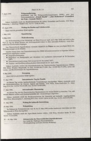 Verordnungsblatt für die Dienstbereiche der Bundesministerien für Unterricht und kulturelle Angelegenheiten bzw. Wissenschaft und Verkehr 19971001 Seite: 67