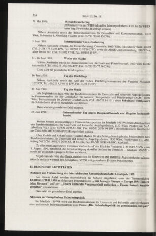 Verordnungsblatt für die Dienstbereiche der Bundesministerien für Unterricht und kulturelle Angelegenheiten bzw. Wissenschaft und Verkehr 19971001 Seite: 68