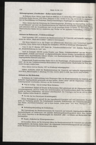 Verordnungsblatt für die Dienstbereiche der Bundesministerien für Unterricht und kulturelle Angelegenheiten bzw. Wissenschaft und Verkehr 19971001 Seite: 70