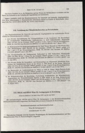 Verordnungsblatt für die Dienstbereiche der Bundesministerien für Unterricht und kulturelle Angelegenheiten bzw. Wissenschaft und Verkehr 19971001 Seite: 71