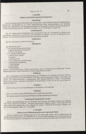 Verordnungsblatt für die Dienstbereiche der Bundesministerien für Unterricht und kulturelle Angelegenheiten bzw. Wissenschaft und Verkehr 19971101 Seite: 3