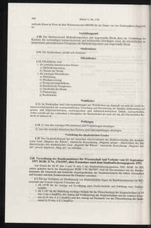 Verordnungsblatt für die Dienstbereiche der Bundesministerien für Unterricht und kulturelle Angelegenheiten bzw. Wissenschaft und Verkehr 19971101 Seite: 4