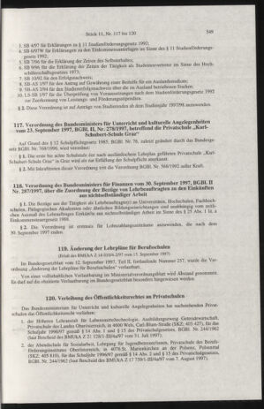 Verordnungsblatt für die Dienstbereiche der Bundesministerien für Unterricht und kulturelle Angelegenheiten bzw. Wissenschaft und Verkehr 19971101 Seite: 5