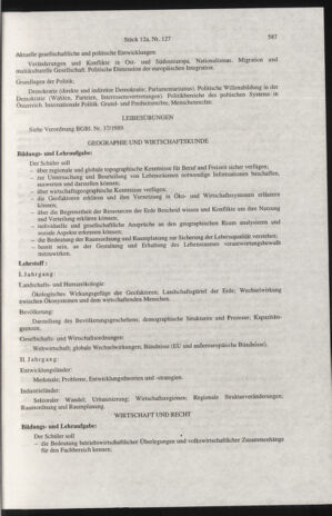 Verordnungsblatt für die Dienstbereiche der Bundesministerien für Unterricht und kulturelle Angelegenheiten bzw. Wissenschaft und Verkehr 19971215 Seite: 11