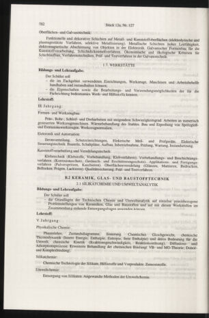 Verordnungsblatt für die Dienstbereiche der Bundesministerien für Unterricht und kulturelle Angelegenheiten bzw. Wissenschaft und Verkehr 19971215 Seite: 126