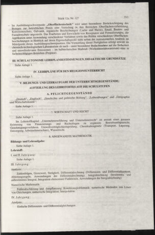 Verordnungsblatt für die Dienstbereiche der Bundesministerien für Unterricht und kulturelle Angelegenheiten bzw. Wissenschaft und Verkehr 19971215 Seite: 137