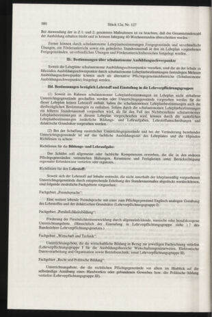 Verordnungsblatt für die Dienstbereiche der Bundesministerien für Unterricht und kulturelle Angelegenheiten bzw. Wissenschaft und Verkehr 19971215 Seite: 4