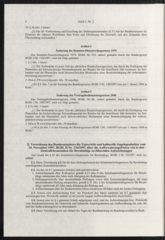 Verordnungsblatt für die Dienstbereiche der Bundesministerien für Unterricht und kulturelle Angelegenheiten bzw. Wissenschaft und Verkehr 19980101 Seite: 4