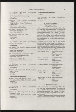 Verordnungsblatt für die Dienstbereiche der Bundesministerien für Unterricht und kulturelle Angelegenheiten bzw. Wissenschaft und Verkehr 19980101 Seite: 9