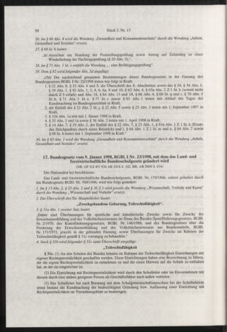 Verordnungsblatt für die Dienstbereiche der Bundesministerien für Unterricht und kulturelle Angelegenheiten bzw. Wissenschaft und Verkehr 19980301 Seite: 10