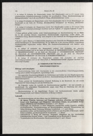 Verordnungsblatt für die Dienstbereiche der Bundesministerien für Unterricht und kulturelle Angelegenheiten bzw. Wissenschaft und Verkehr 19980401 Seite: 16