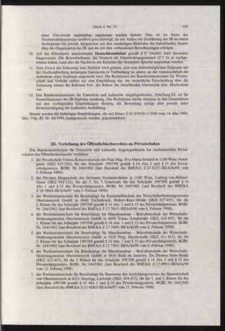 Verordnungsblatt für die Dienstbereiche der Bundesministerien für Unterricht und kulturelle Angelegenheiten bzw. Wissenschaft und Verkehr 19980401 Seite: 31