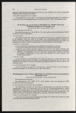 Verordnungsblatt für die Dienstbereiche der Bundesministerien für Unterricht und kulturelle Angelegenheiten bzw. Wissenschaft und Verkehr 19980401 Seite: 6