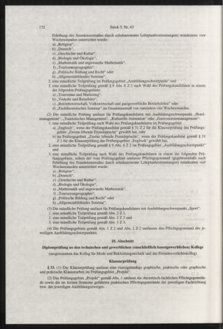 Verordnungsblatt für die Dienstbereiche der Bundesministerien für Unterricht und kulturelle Angelegenheiten bzw. Wissenschaft und Verkehr 19980501 Seite: 20