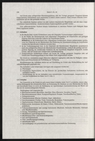 Verordnungsblatt für die Dienstbereiche der Bundesministerien für Unterricht und kulturelle Angelegenheiten bzw. Wissenschaft und Verkehr 19980501 Seite: 46