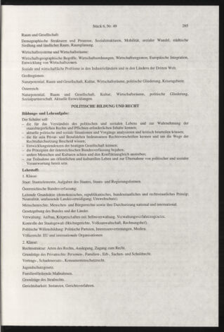 Verordnungsblatt für die Dienstbereiche der Bundesministerien für Unterricht und kulturelle Angelegenheiten bzw. Wissenschaft und Verkehr 19980601 Seite: 41