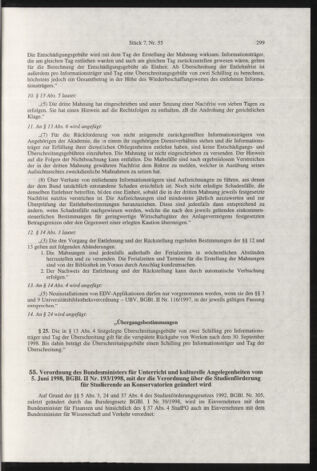 Verordnungsblatt für die Dienstbereiche der Bundesministerien für Unterricht und kulturelle Angelegenheiten bzw. Wissenschaft und Verkehr 19980701 Seite: 11