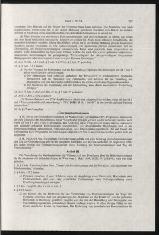 Verordnungsblatt für die Dienstbereiche der Bundesministerien für Unterricht und kulturelle Angelegenheiten bzw. Wissenschaft und Verkehr 19980701 Seite: 9