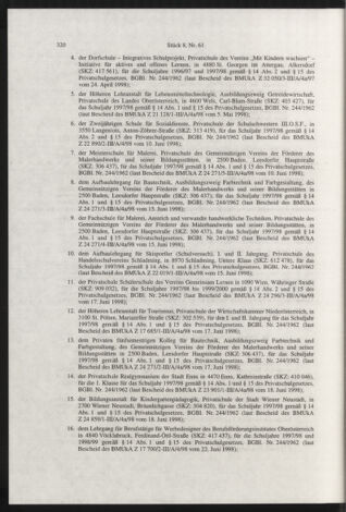 Verordnungsblatt für die Dienstbereiche der Bundesministerien für Unterricht und kulturelle Angelegenheiten bzw. Wissenschaft und Verkehr 19980801 Seite: 4