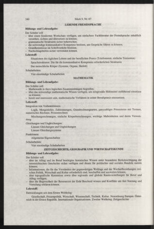 Verordnungsblatt für die Dienstbereiche der Bundesministerien für Unterricht und kulturelle Angelegenheiten bzw. Wissenschaft und Verkehr 19980901 Seite: 12