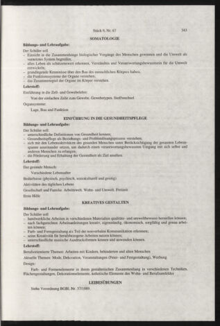 Verordnungsblatt für die Dienstbereiche der Bundesministerien für Unterricht und kulturelle Angelegenheiten bzw. Wissenschaft und Verkehr 19980901 Seite: 15