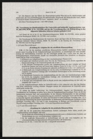 Verordnungsblatt für die Dienstbereiche der Bundesministerien für Unterricht und kulturelle Angelegenheiten bzw. Wissenschaft und Verkehr 19980901 Seite: 2