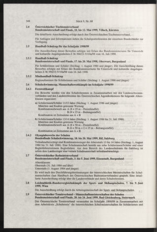 Verordnungsblatt für die Dienstbereiche der Bundesministerien für Unterricht und kulturelle Angelegenheiten bzw. Wissenschaft und Verkehr 19980901 Seite: 20