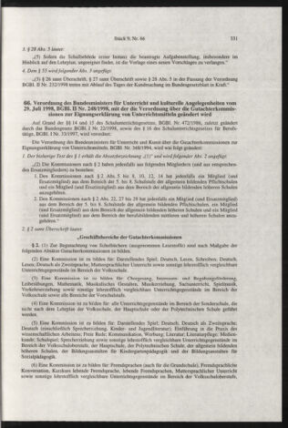 Verordnungsblatt für die Dienstbereiche der Bundesministerien für Unterricht und kulturelle Angelegenheiten bzw. Wissenschaft und Verkehr 19980901 Seite: 3