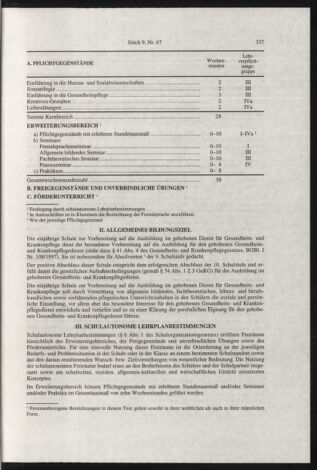 Verordnungsblatt für die Dienstbereiche der Bundesministerien für Unterricht und kulturelle Angelegenheiten bzw. Wissenschaft und Verkehr 19980901 Seite: 9