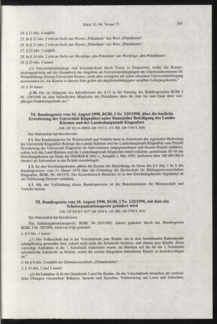 Verordnungsblatt für die Dienstbereiche der Bundesministerien für Unterricht und kulturelle Angelegenheiten bzw. Wissenschaft und Verkehr 19981001 Seite: 33