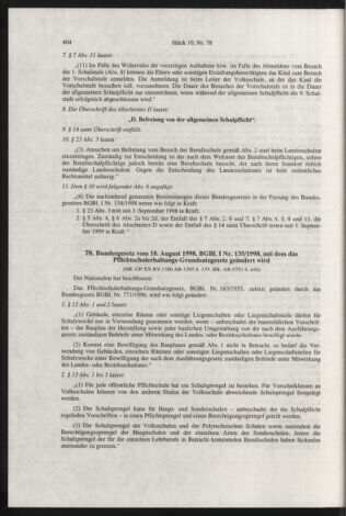 Verordnungsblatt für die Dienstbereiche der Bundesministerien für Unterricht und kulturelle Angelegenheiten bzw. Wissenschaft und Verkehr 19981001 Seite: 40