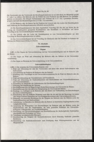 Verordnungsblatt für die Dienstbereiche der Bundesministerien für Unterricht und kulturelle Angelegenheiten bzw. Wissenschaft und Verkehr 19981001 Seite: 85