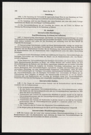 Verordnungsblatt für die Dienstbereiche der Bundesministerien für Unterricht und kulturelle Angelegenheiten bzw. Wissenschaft und Verkehr 19981001 Seite: 94