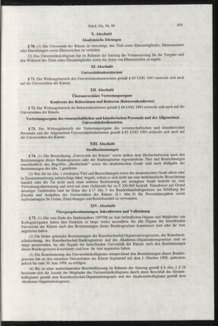 Verordnungsblatt für die Dienstbereiche der Bundesministerien für Unterricht und kulturelle Angelegenheiten bzw. Wissenschaft und Verkehr 19981001 Seite: 95