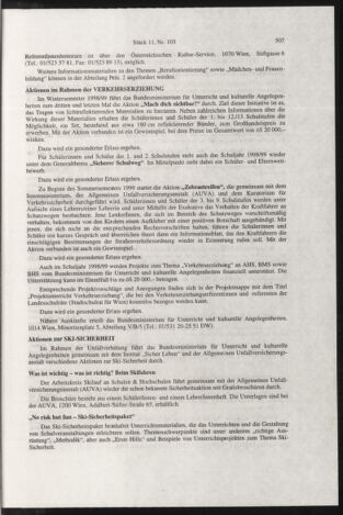 Verordnungsblatt für die Dienstbereiche der Bundesministerien für Unterricht und kulturelle Angelegenheiten bzw. Wissenschaft und Verkehr 19981101 Seite: 23