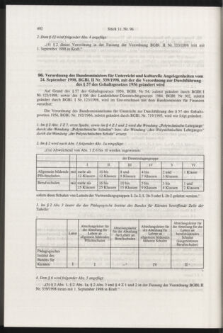 Verordnungsblatt für die Dienstbereiche der Bundesministerien für Unterricht und kulturelle Angelegenheiten bzw. Wissenschaft und Verkehr 19981101 Seite: 8