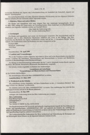 Verordnungsblatt für die Dienstbereiche der Bundesministerien für Unterricht und kulturelle Angelegenheiten bzw. Wissenschaft und Verkehr 19990301 Seite: 109