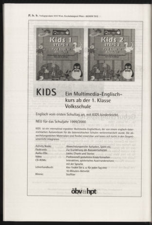 Verordnungsblatt für die Dienstbereiche der Bundesministerien für Unterricht und kulturelle Angelegenheiten bzw. Wissenschaft und Verkehr 19990301 Seite: 124