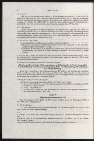 Verordnungsblatt für die Dienstbereiche der Bundesministerien für Unterricht und kulturelle Angelegenheiten bzw. Wissenschaft und Verkehr 19990301 Seite: 4