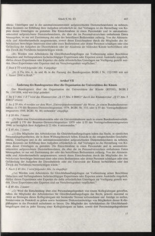 Verordnungsblatt für die Dienstbereiche der Bundesministerien für Unterricht und kulturelle Angelegenheiten bzw. Wissenschaft und Verkehr 19990901 Seite: 11