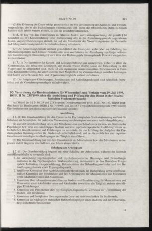 Verordnungsblatt für die Dienstbereiche der Bundesministerien für Unterricht und kulturelle Angelegenheiten bzw. Wissenschaft und Verkehr 19990901 Seite: 19