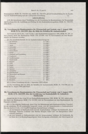 Verordnungsblatt für die Dienstbereiche der Bundesministerien für Unterricht und kulturelle Angelegenheiten bzw. Wissenschaft und Verkehr 19990901 Seite: 23