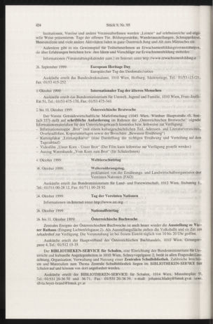 Verordnungsblatt für die Dienstbereiche der Bundesministerien für Unterricht und kulturelle Angelegenheiten bzw. Wissenschaft und Verkehr 19990901 Seite: 28