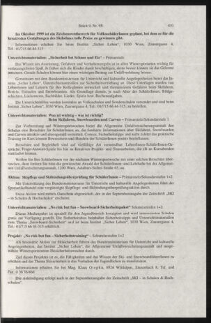 Verordnungsblatt für die Dienstbereiche der Bundesministerien für Unterricht und kulturelle Angelegenheiten bzw. Wissenschaft und Verkehr 19990901 Seite: 35